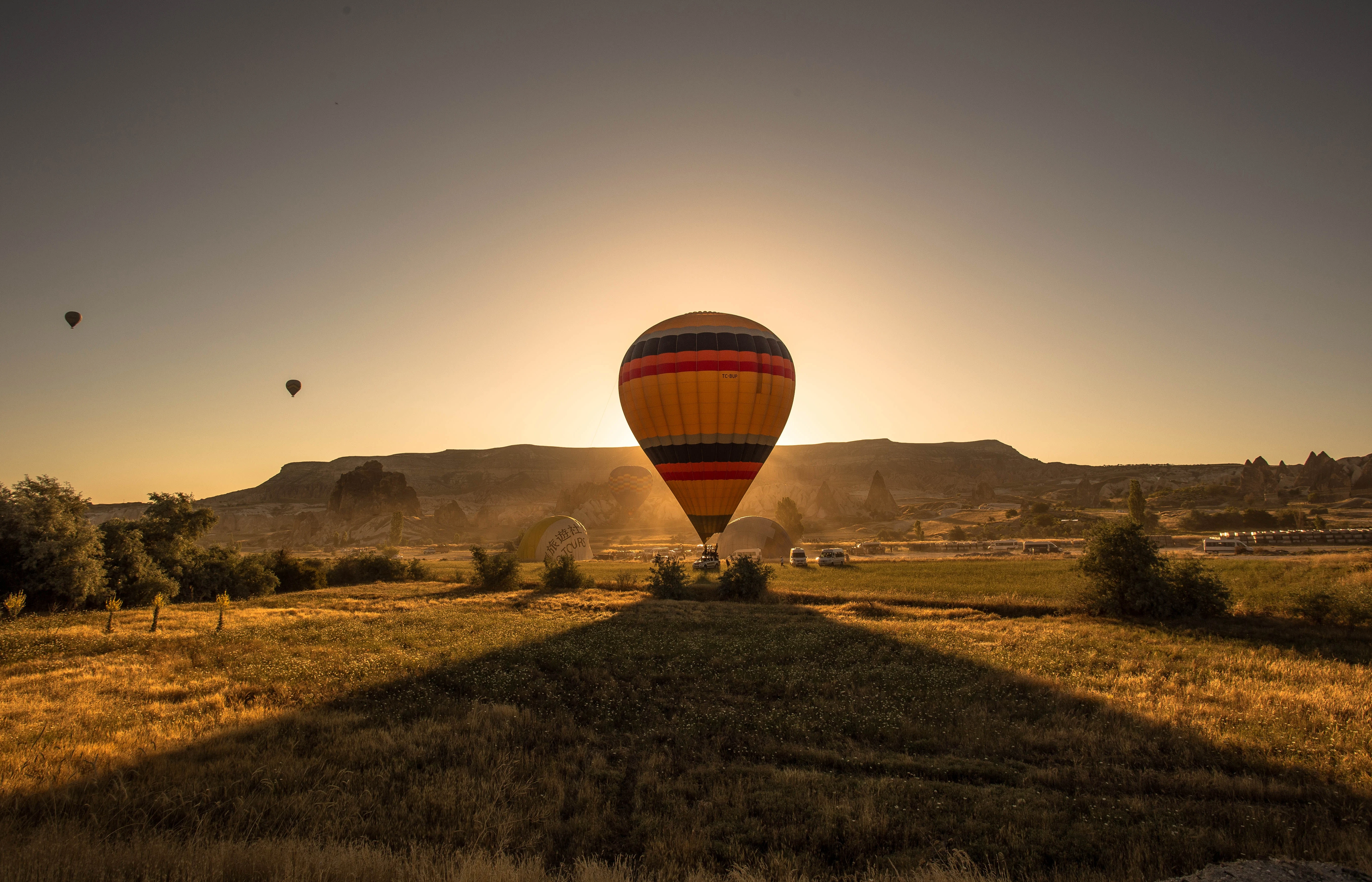 Cappadocia balloon landing experience